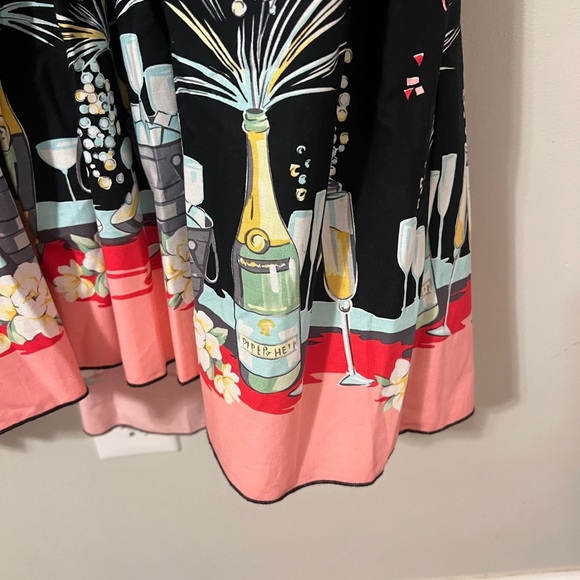 RARE Bernie Dexter Dress Champagne Celebration Size 2X Made in USA - Picture 9 of 11